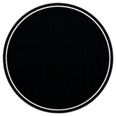 blackandwhite black circle background freetoedit
