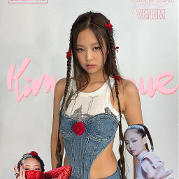 freetoedit person model women lady alone pinkvenom blackpink idol korea kpop jenniekim jennie