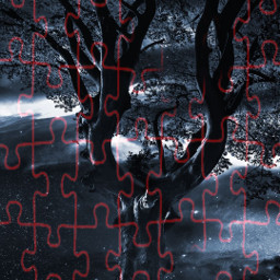 red_puzzle fading_missing_puzzle_pieces freetoedit