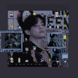 page computer cyber cybercore webcore web blue bluecore blueaesthetic butterflies edit th kimtaehyung v tae kim taehyung pretty handsome bts aesthetic bluejenn beautiful ethereal alt freetoedit