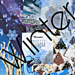 freetoedit winter snow december blue white dinosaur snowflakes