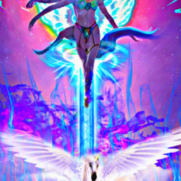 psychedelicart abstract warriorprincess digitalcollages psychedelicenergy fire flames power freetoedit