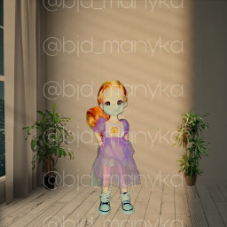 neonlight doll bjd dollcollector aesthetic window shadow kawaii fashion fashionfairytale freetoedit