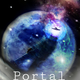 galaxy scifi portal motion planet moon gateway space dimension ufo surreal freetoedit ircsnowboardviews snowboardviews