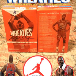 michaeljordan jordan airjordan jumpman jumpman23 23 wheaties breakfast cereal chicagobulls nba basketball freetoedit