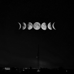 freetoedit moon stars sky night wallpapers bw blackandwhite phonewallpapers photogrpahy editing effects byme
