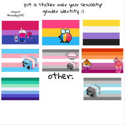 freetoedit pride flag prideflag gay lesbian bisexual transgender nonbinary demigender gayrights