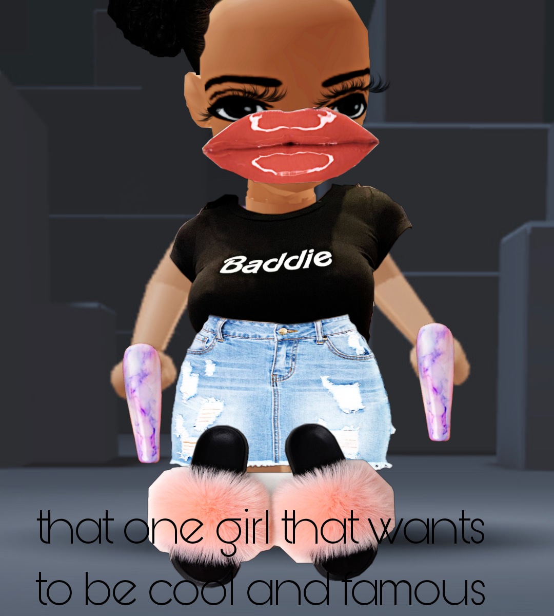 bald roblox avatar girl