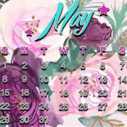 freetoedit maycalendar maycalendar2022 may calendar 2022 flowers floral srcmaycalendar2022