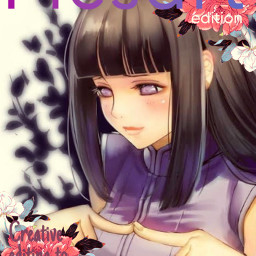 freetoedit challenge picsart hinatahyuga magazinecover magazinedesign animegirl srcpicsartmagazinecover picsartmagazinecover