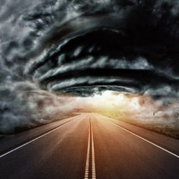 road storm freetoedit picsart surreal surrealedit heypicsart