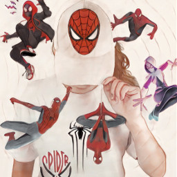 spiderman tomholland marvel tobeymaguire peterparker andrewgarfield freetoedit ircdesignthecap designthecap