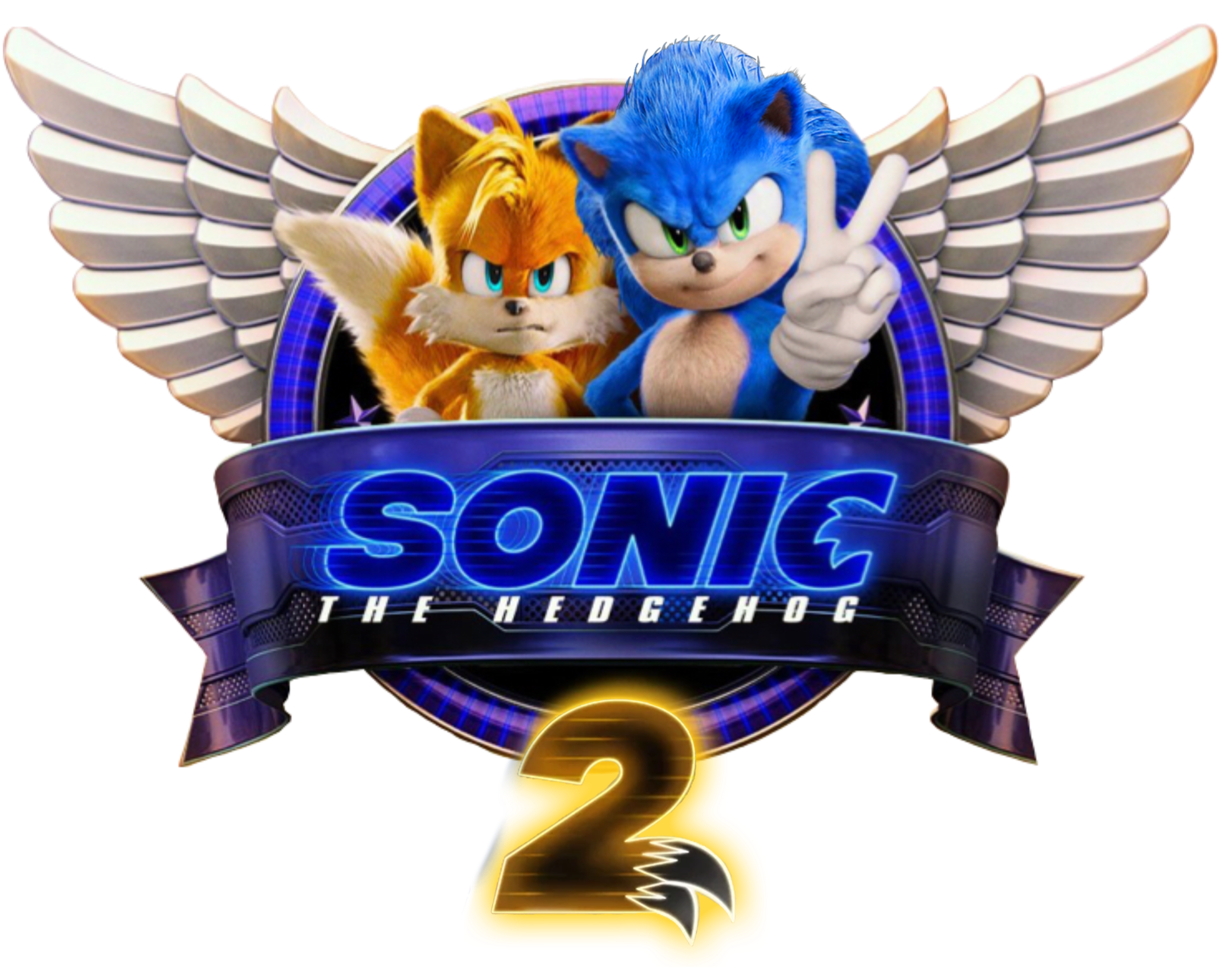 Sonic The Hedgehog The Movie Logo transparent PNG - StickPNG