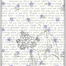 freetoedit aestheticpatterns aestheticwords flowerbackground white purple aestheticgirl woman sketch ecaestheticpatterns