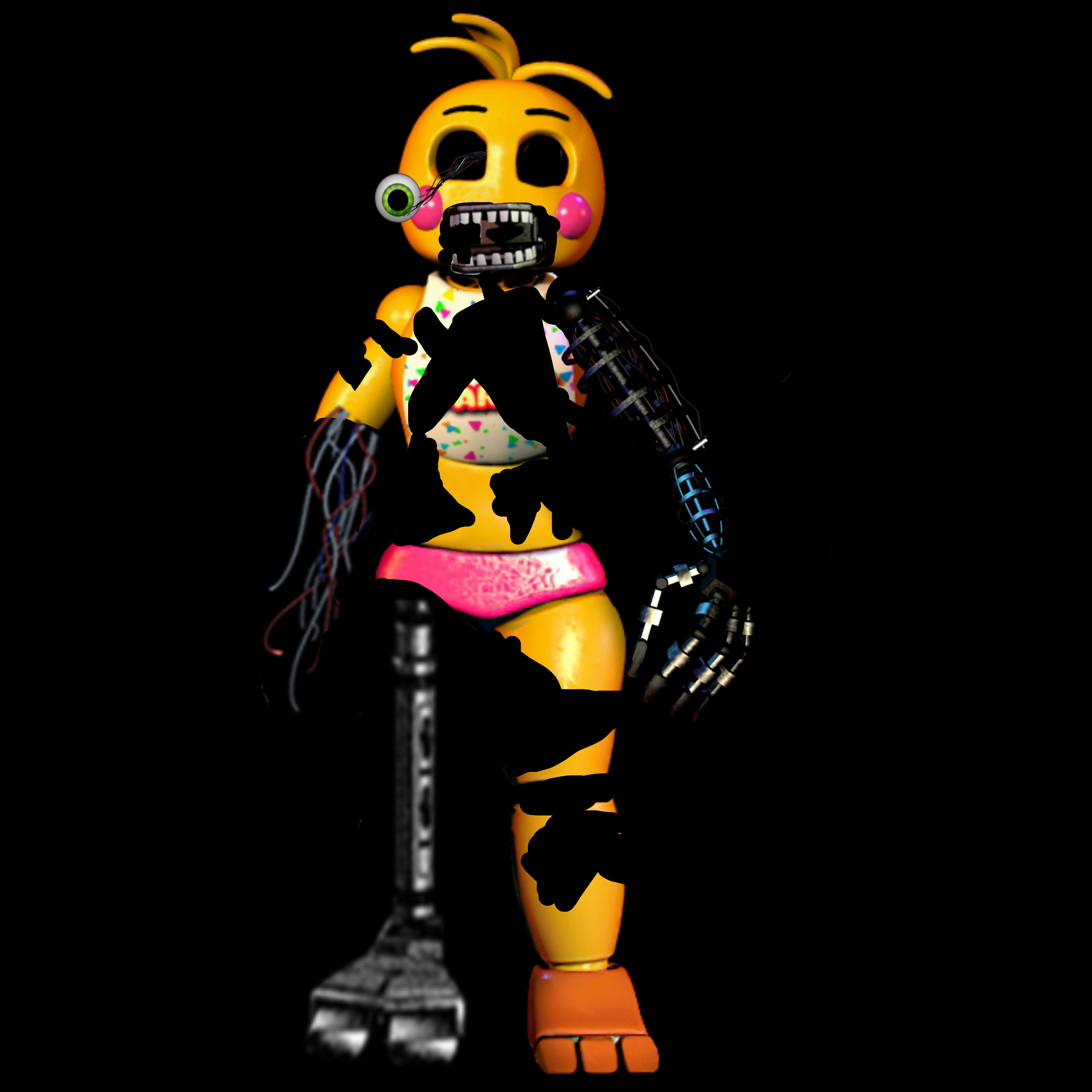 WITHERED CHICA #fnaf #witheredchica #chica #edit #fnafedit #fyp #foryo