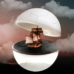 desightheball ocean ship skyandclouds freetoedit simpleedited picsartchallenge ircdesigntheball designtheball