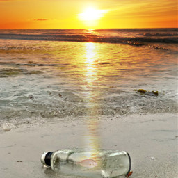 editit sea placeidee fish sunset bottles freebackround freehintergrund freetoeditremix wenkeart freetoedit