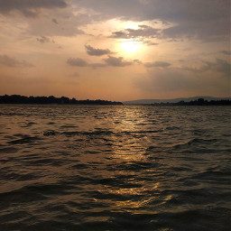 photography sunset river spreadlove freetoedit