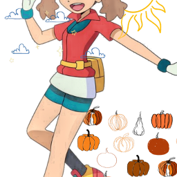 pokémon may advanced pokémonadvanced collage autumn freetoedit rccollageart collageart