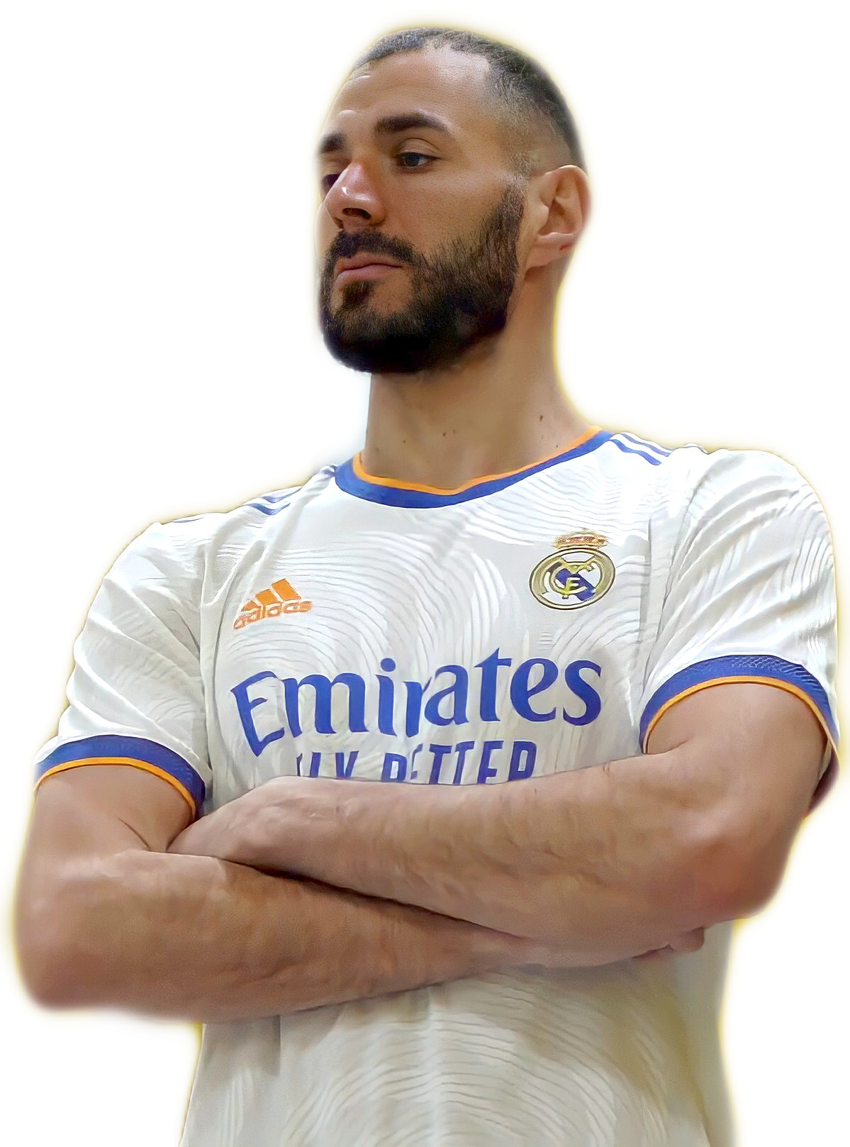 Karim Benzema Soccer Edit Tapestries Madrid - Karim Benzema - Sticker