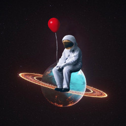 freetoedit astronaut space surreal