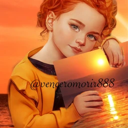 freetoedit girl sea season autumn sun children redhead eccolororange colororange