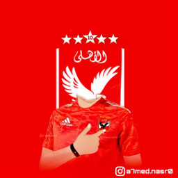 الاهلي red الاهلی الأهلي الأهلى alahly egypt champions winner football freetoedit caf