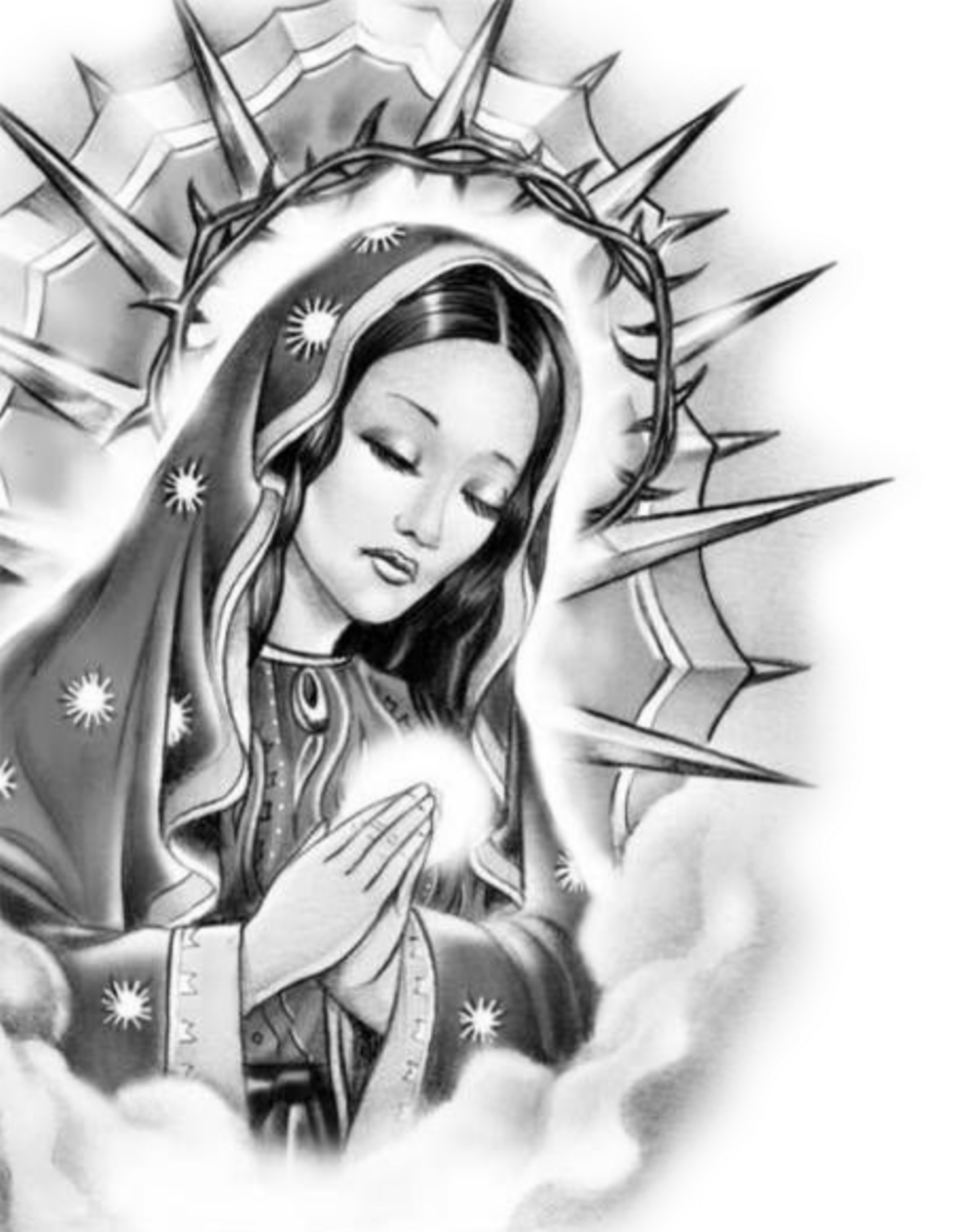 freetoedit virgencita guadalupe mexican sticker by @phatflow