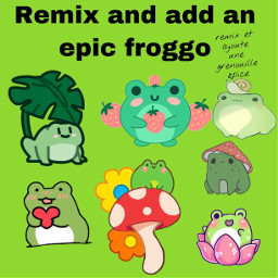 freetoedit aesthetic frog green cotaggecoreaesthetic