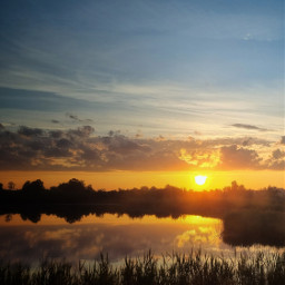 sunset sunsetsky nature lake naturephotography myphotography