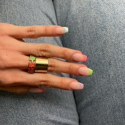 freetoedit beauty ring nails hand nailpolish nail