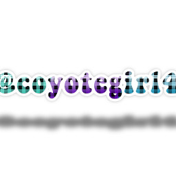 freetoedit sticker coyotegirl4 ilybestie