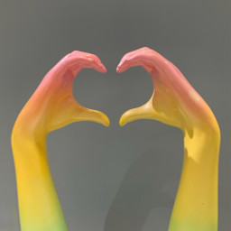 freetoedit heart love nice rainbow