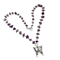 freetoedit nature beauty necklace jewelry cute goth gothcore gothic punk butterfly purple gems rocks crystals gem aesthetic academia darkacademia darkacademiaaesthetic moodboard