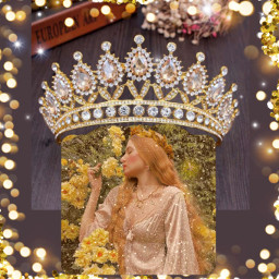 lovelydoaa aethetics aesthetic fairyaesthetic glitter luxury queen crown freetoedit local