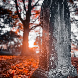 fall leaves graveyard gravestone sunset halloween autumn autumnleaves pcautumninmyhometown autumninmyhometown