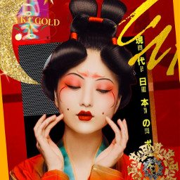 freetoedit 14ktgold orientalcharm cultureclubcollage motifsandpatterns abstract fadhionart