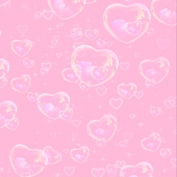 freetoedit pink pinkbackground hearts heartbubbles