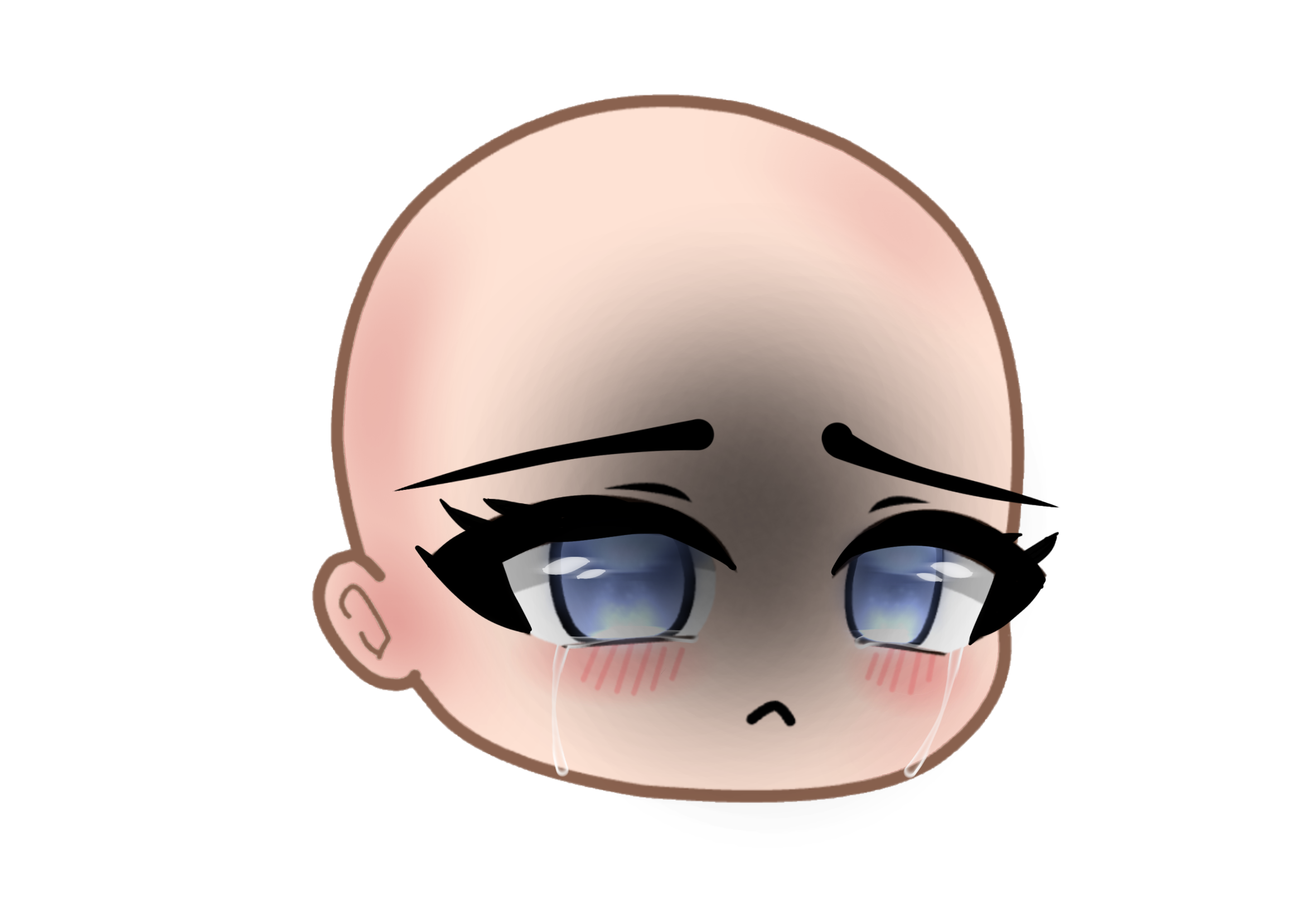 Freetoedit Eyes Cute Sad Sadgirl Sticker By Lilaflora 6131