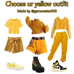 game decisions chooseuroutfit personality interesting fun picsart yellow creative skirt clothes remix choose freetoedit havefun nice cool aesthetic vibe amazing followmeee enjoyy hashtag