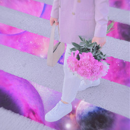 flowers space crossing violet planets aestheticedit aesthetic gakaxy planet moon stars surreal sky nebula universe magical stardust landscape cosmos milkyway fantasy freetoedit