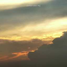 photography sunset sky clouds phone freetoedit