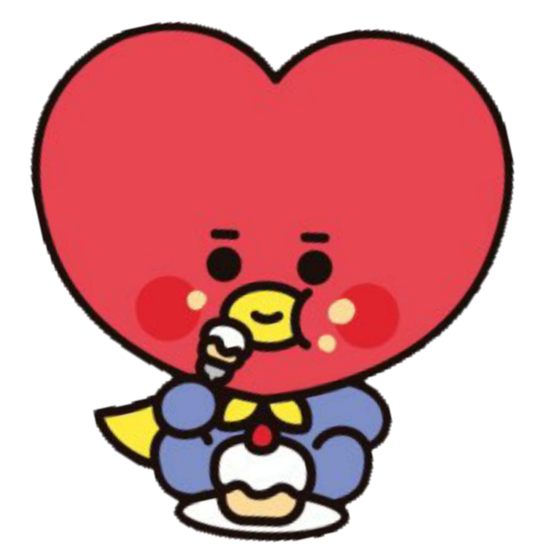 tata bt21 freetoedit #Tata #bt21 sticker by @bt21-lover