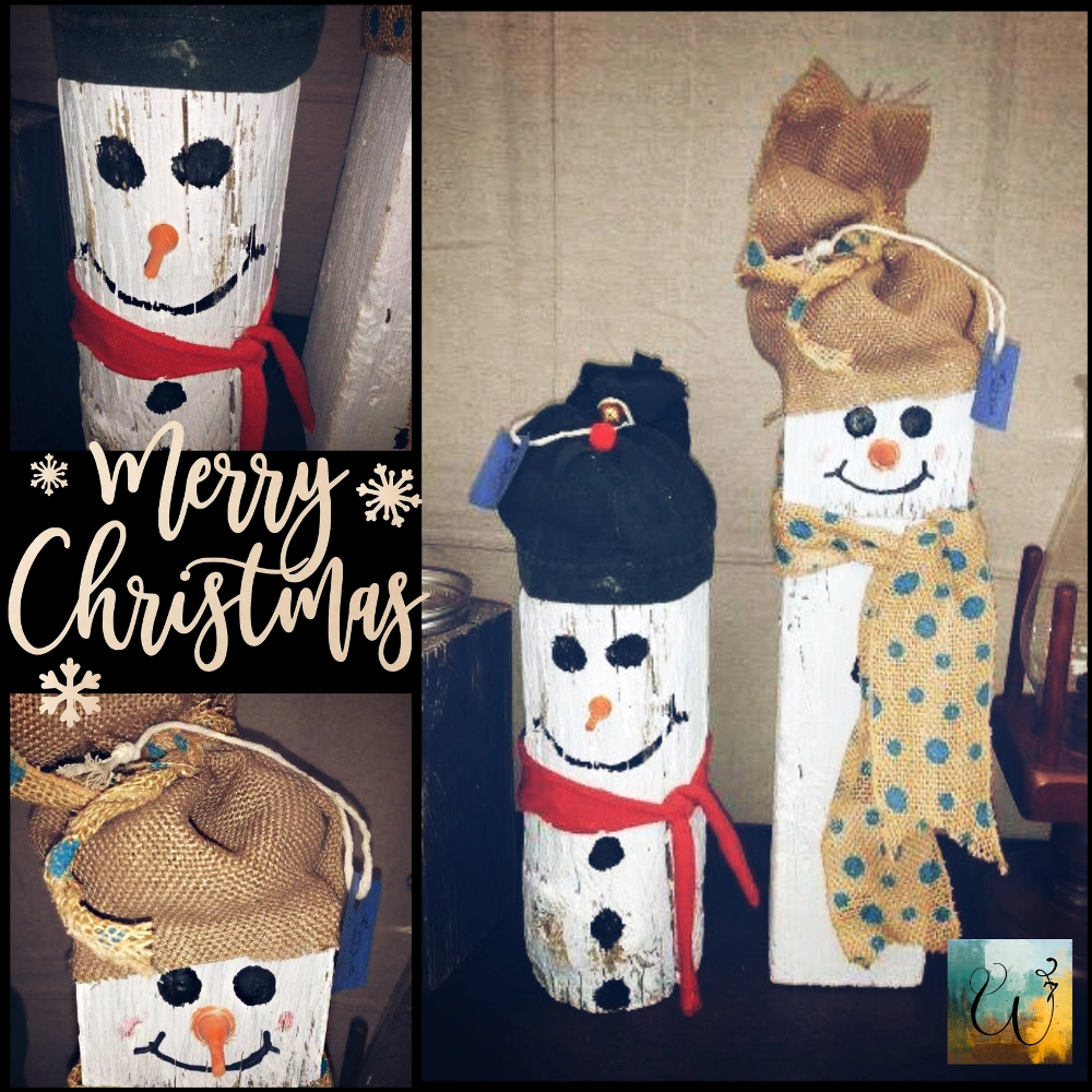 #christmasdecor #snowman #woodendecor #weyercreations