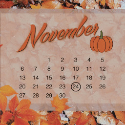 november calendar fallleaves pumpkin madewithpicsart freetoedit srcnovembercalendar2022 novembercalendar2022