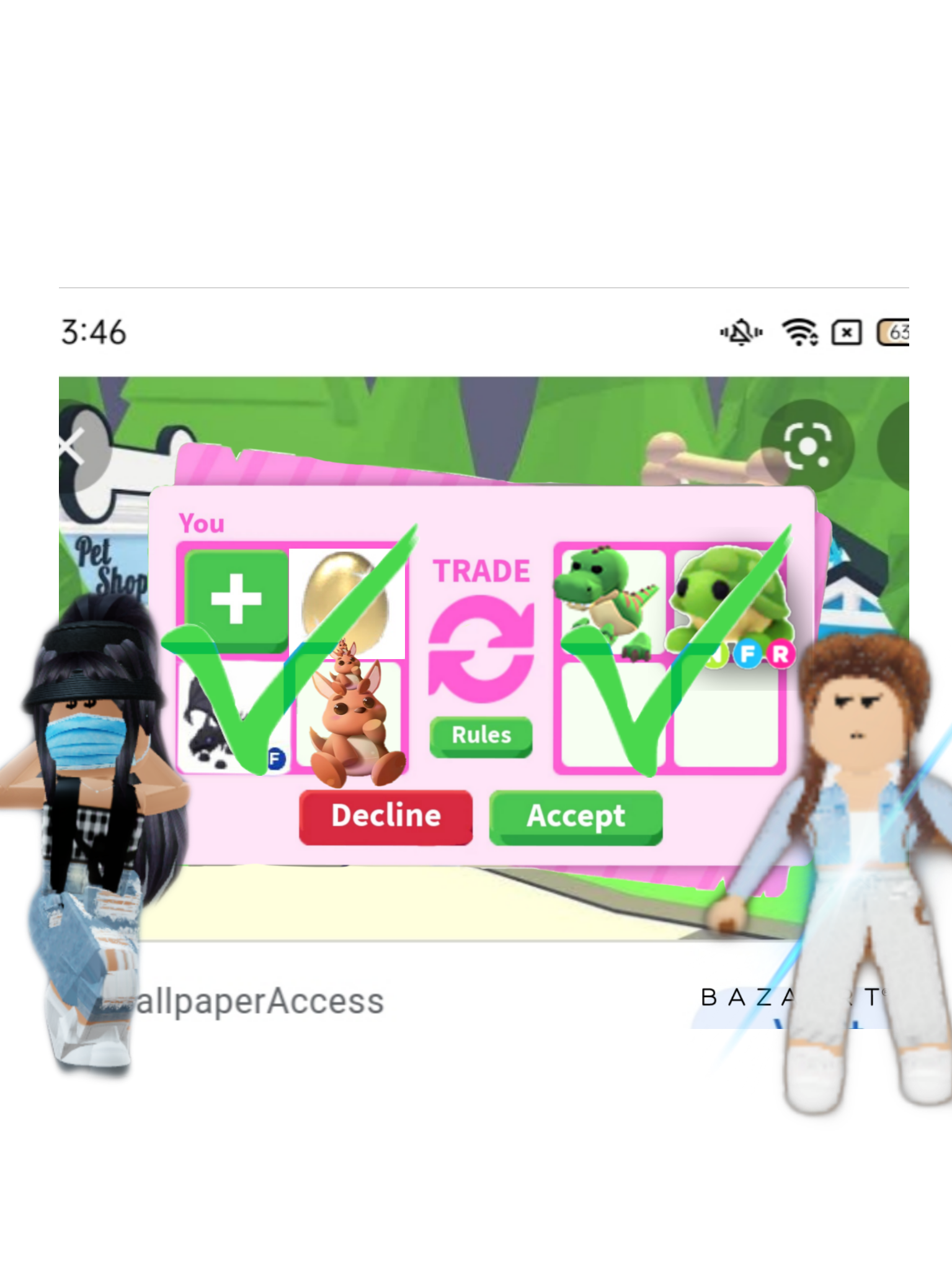 Adopt Me Trading Values Kangaroo - w7b3hf8