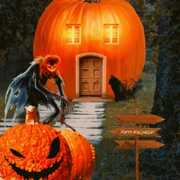 halloween happyhalloween halloweenpumpkin halloweenspirit orangecolor halloweenday pumpkinday pumpkin october creepy horror scary egildesrivero picsart picsartchallenge art fchalloween2022 halloween2022 freetoedit