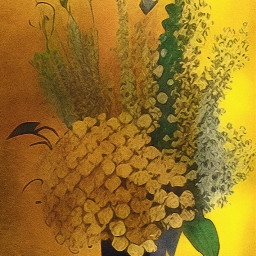 freetoedit flowers painting flowerarrangement yellowflowers