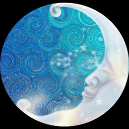 freetoedit swirl moon crescent